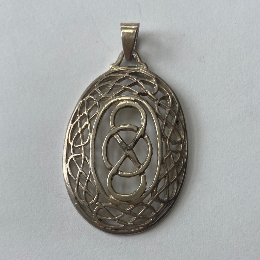 Sterling Silver Celtic Infinity pendant